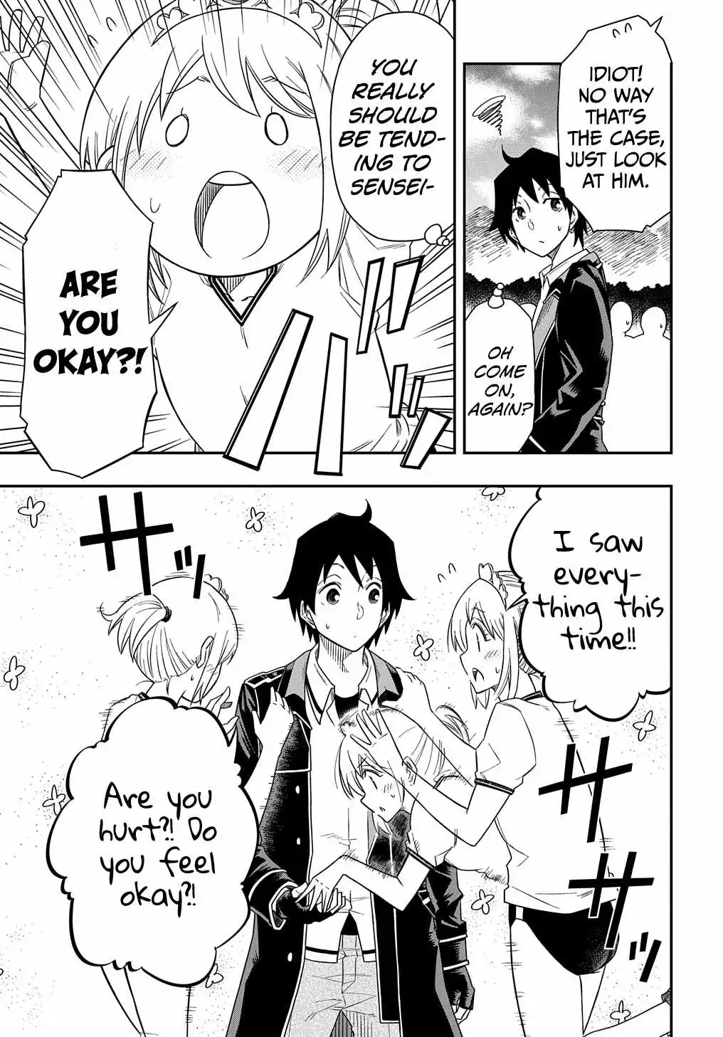 iyoubinbou, Jou wo Tateru - Kaitaku Gakuen no Rettousei na no ni, Joukyuu-shoku no Skill to Mahou ga Subete Tsukaemasu Chapter 9 33